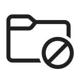 Folder Junk SVG Icon